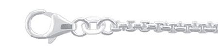 Venezia rund Collier 2mm