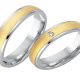 Trauringe 585 Bicolor