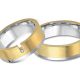 Trauringe 585 Bicolor