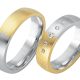 Trauringe 585 Bicolor