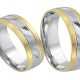 Trauringe 585 Bicolor