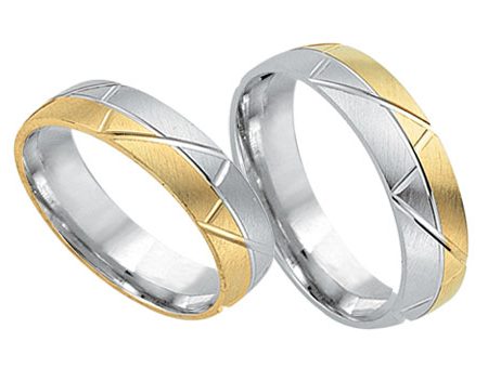 Trauringe 585 Bicolor