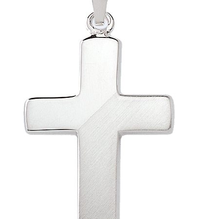 Kreuz Anhänger aus Silber