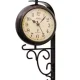 doppelseitige Wanduhr Funk AMS