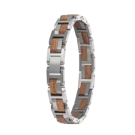 Element Armband Waidzeit Barrique silberfarben