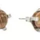 Ohrstecker Waidzeit silber Barrique