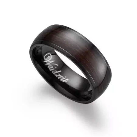 Herrenring Waidzeit MooreicheSchwarz Gr. 60