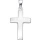 Kreuz Anhänger aus Silber