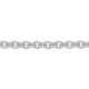 Anker rund Collier Kette 19 mm