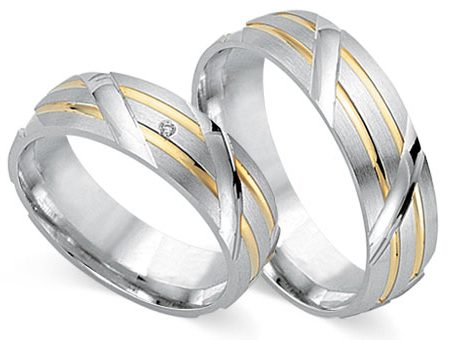 Trauringe 333 Bicolor