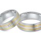 Trauringe 585 Bicolor