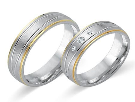 Trauringe 333 Bicolor