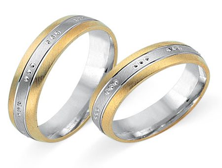 Trauringe 333 Bicolor