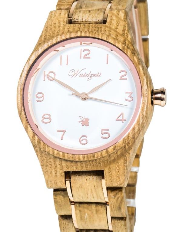 Damenuhr Waidzeit Barrique Rose