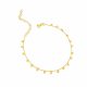 Multi Heart Anklet