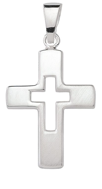 Kreuz Anhänger aus Silber