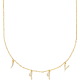 Arabische-Jahreszahl Halskette mit Zirkonia