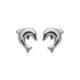 Delfin Ohrstecker aus Silber