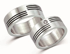 Edelstahl Ringe