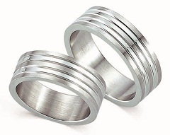 Edelstahl Ringe