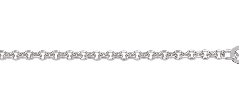 Anker rund Collier Kette 1,9 mm