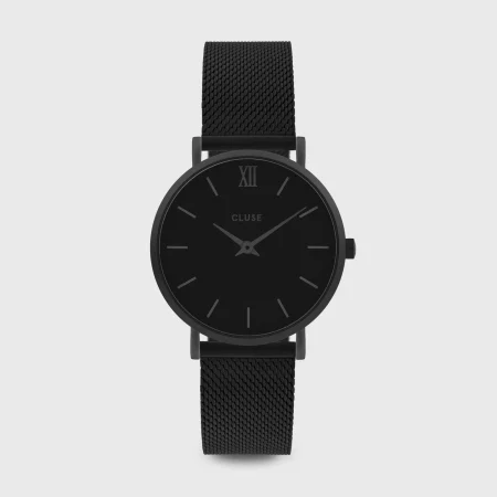 Cluse Minuit Mesh Black CW0101203012