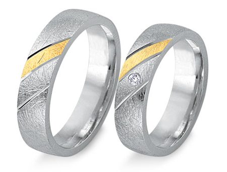 Trauringe 585 Bicolor