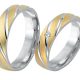 Trauringe 585 Bicolor
