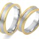 Trauringe 585 Bicolor