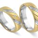 Trauringe 585 Bicolor