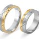 Trauringe 585 Bicolor