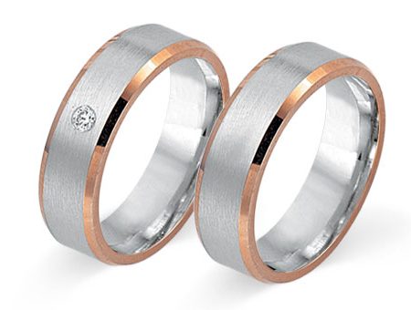 Trauringe 333 Bicolor