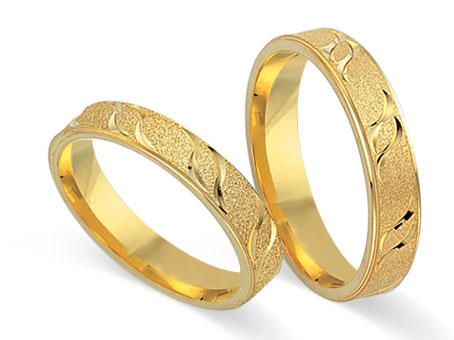 Trauringe 585 Gelbgold