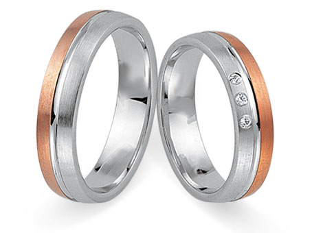 Trauringe 333 Bicolor