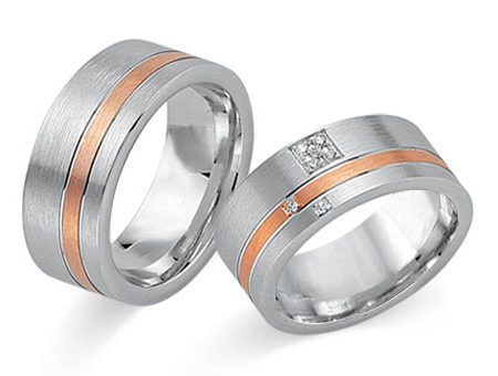 Trauringe 333 Bicolor