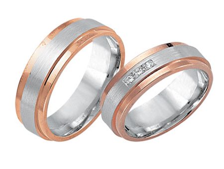 Trauringe 333 Bicolor