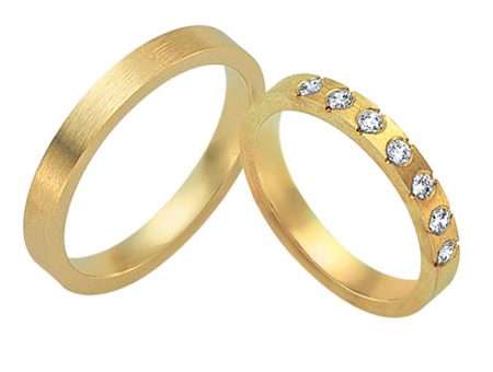 Trauringe 585 Gelbgold