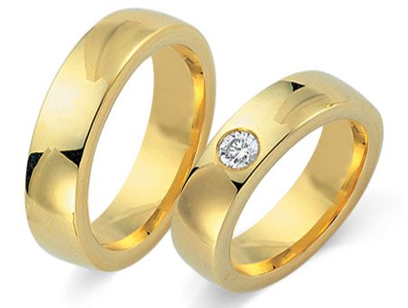 Trauringe 585 Gelbgold