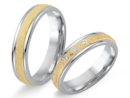 Trauringe 585 Bicolor