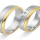 Trauringe 585 Bicolor