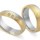 Trauringe 585 Bicolor