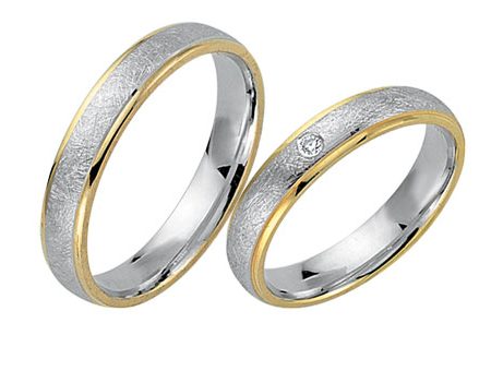 Trauringe 333 Bicolor