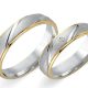 Trauringe 333 Bicolor