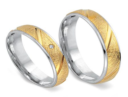 Trauringe 333 Bicolor