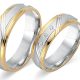 Trauringe 333 Bicolor