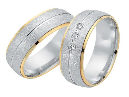 Trauringe 585 Bicolor