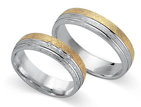 Trauringe 585 Bicolor