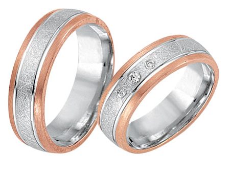 Trauringe 333 Bicolor