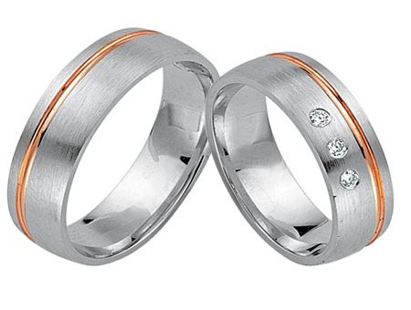 Trauringe 585 Bicolor