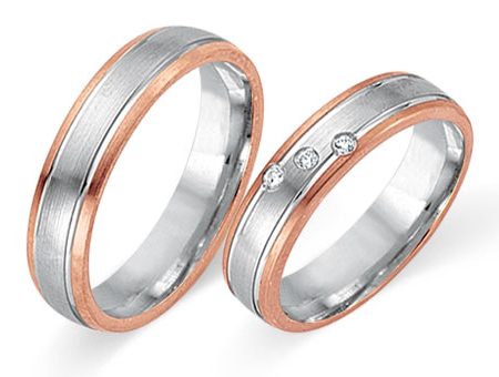 Trauringe 333 Bicolor